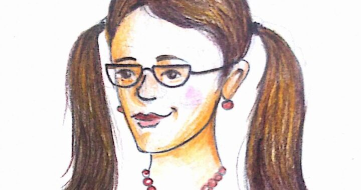 A cute portrait of our very own, Wendy the Wise!